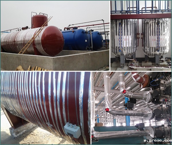 电伴热管道保温解决储罐冻结难题(图2) 电伴热管道保温解决储罐冻结难题(图2)