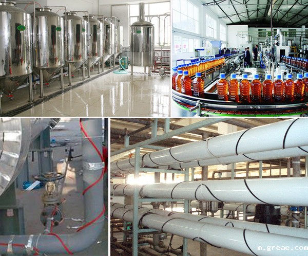 电伴热管道保温系统为饮料生产管道提供伴热保温帮助(图2) 电伴热管道保温系统为饮料生产管道提供伴热保温帮助(图2)