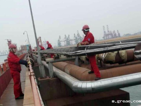 适合于海上石油钻井平台使用的电伴热带保温产品(图2) 适合于海上石油钻井平台使用的电伴热带保温产品(图2)