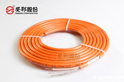屏蔽型双导发热电缆智能电地暖