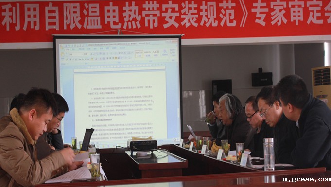 《太阳能热利用自限温电热带安装规范》专家审定会在米兰app体育官方入口下载安装集团顺利召开(图1)