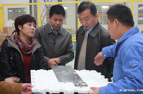 滁州市经信委领导来米兰app体育官方入口下载安装集团调研新项目建设情况(图3)