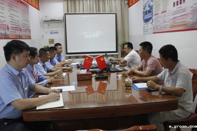 中石油管道局物资供应商考察组来到米兰app体育官方入口下载安装参观考察(图1)