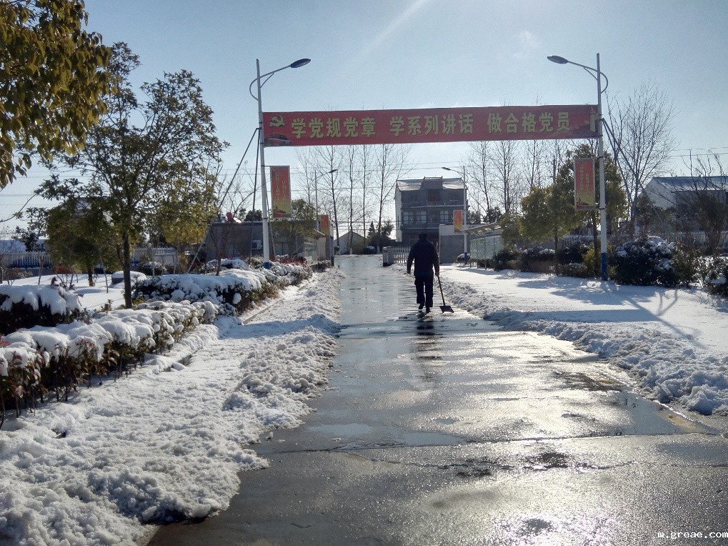 米兰app体育官方入口下载安装电气组织员工开展义务清雪活动(图3)