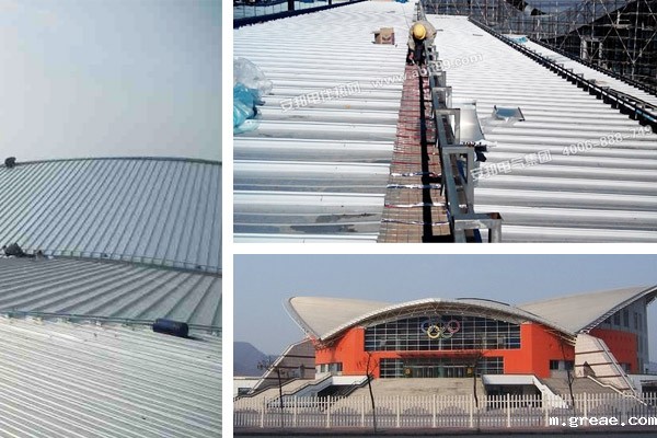 米兰app体育官方入口下载安装电伴热系统应用于呼伦贝尔体育场天沟融雪(图1)