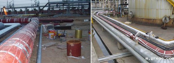 电伴热带在工业管道中有哪些优势？(图1)