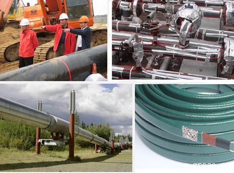 电伴热带管道保温