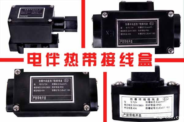 电伴热带接线盒
