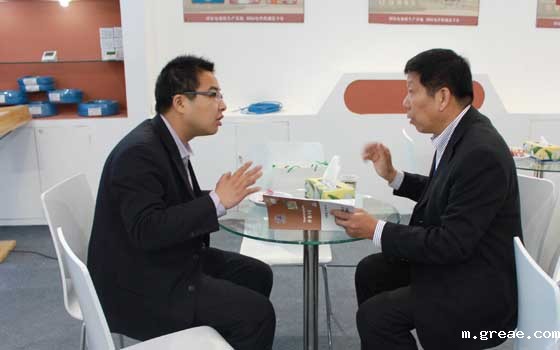 米兰app体育官方入口下载安装集团参加中国（北京）国际供热通风空调、卫生洁具及城建设备与技术展会现场(图7)