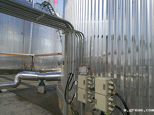 石油储罐电伴热