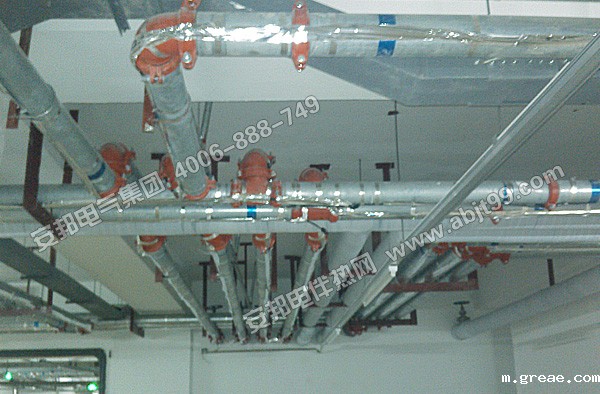 北京顺义住宅地下车库消防管道电伴热系统(图2)