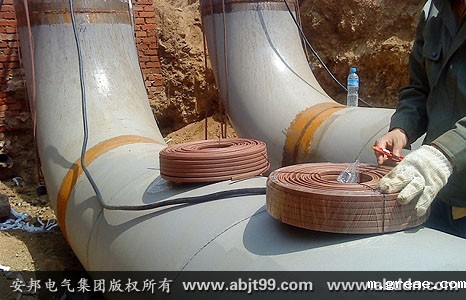 青岛港石油管道电伴热保温工程(图4)