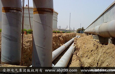 青岛港石油管道电伴热保温工程(图3)