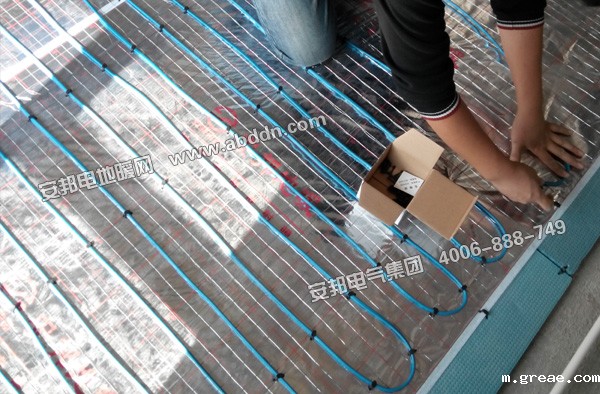 南京高档别墅电地暖工程（发热电缆）(图7)