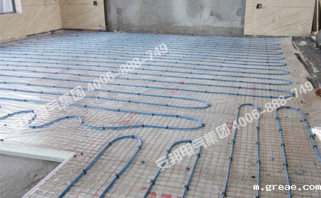 客厅电地暖安装图