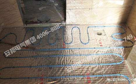 卫生间发热电缆采暖安装图